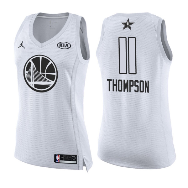 Women's Golden State Warriors #11 Klay Thompson All-Star Jersey