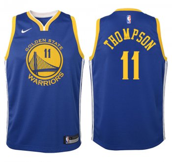 Youth Golden State Warriors #11 Klay Thompson Icon Jersey