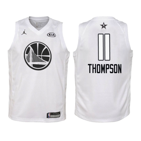 Youth Golden State Warriors #11 Klay Thompson All-Star Jersey