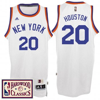 New York Knicks #20 Allan Houston Hardwood Classics Jersey