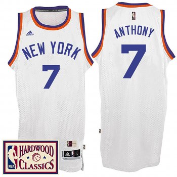 New York Knicks #7 Carmelo Anthony Hardwood Classics Jersey