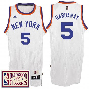 Knicks Hardwood Classics Throwback White Jersey Tim Hardaway