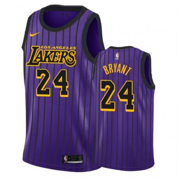 Los Angeles Lakers #24 Kobe Bryant City Jersey