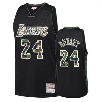 Los Angeles Lakers #24 Kobe Bryant Straight Fire Jersey