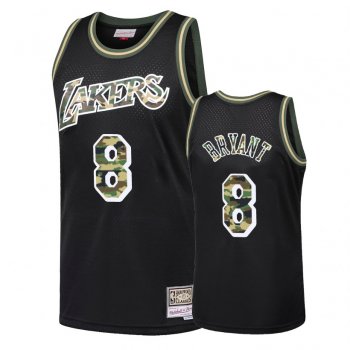 Los Angeles Lakers #8 Kobe Bryant Straight Fire Jersey