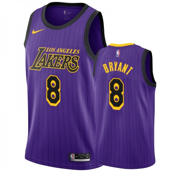 Los Angeles Lakers #8 Kobe Bryant City Jersey