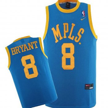 Los Angeles Lakers #8 Kobe Bryant Hardwood Classics Jersey