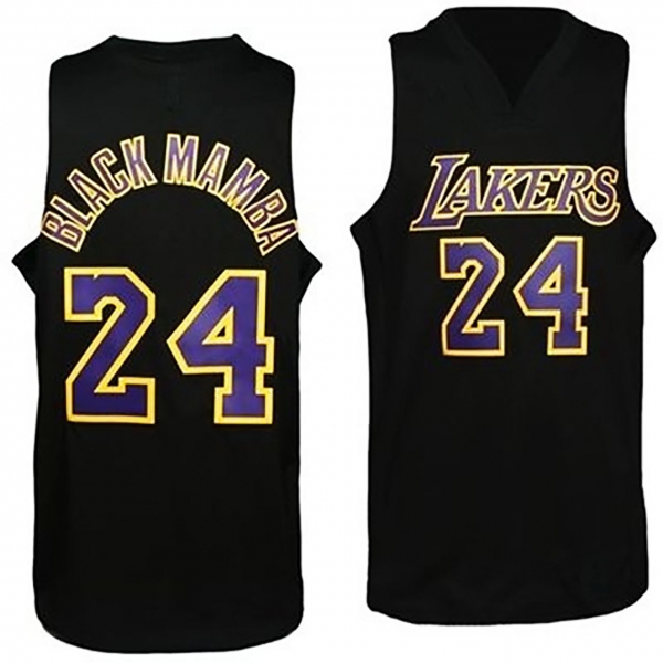 Los Angeles Lakers #24 Kobe Bryant Nickname Jersey