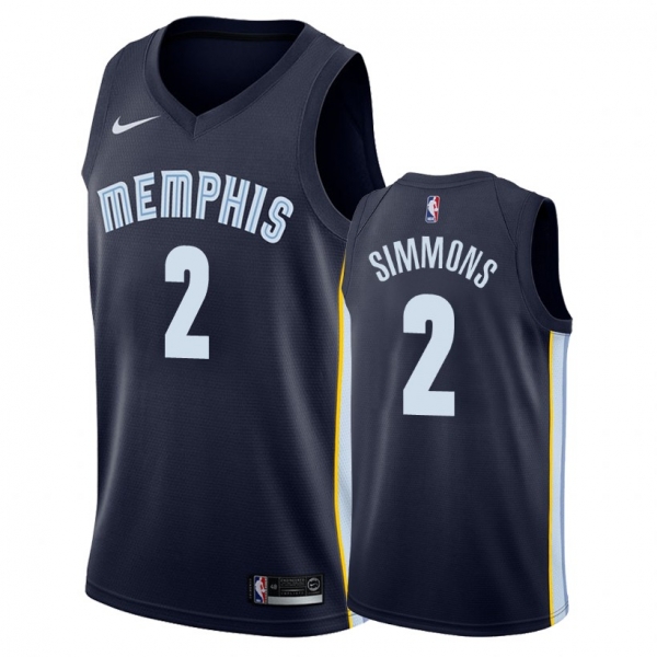 Memphis Grizzlies #2 Kobi Simmons Icon Jersey