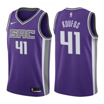 Sacramento Kings #41 Kosta Koufos Icon Jersey