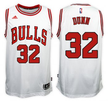 Chicago Bulls #32 Kris Dunn Home Jersey