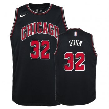 Youth Chicago Bulls #32 Kris Dunn Statement Jersey