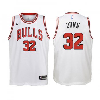 Youth Chicago Bulls #32 Kris Dunn Association Jersey