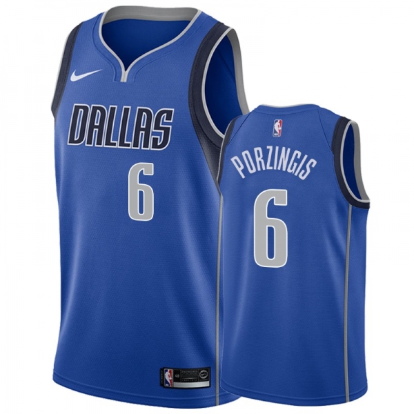 Dallas Mavericks #6 Kristaps Porzingis Icon Jersey