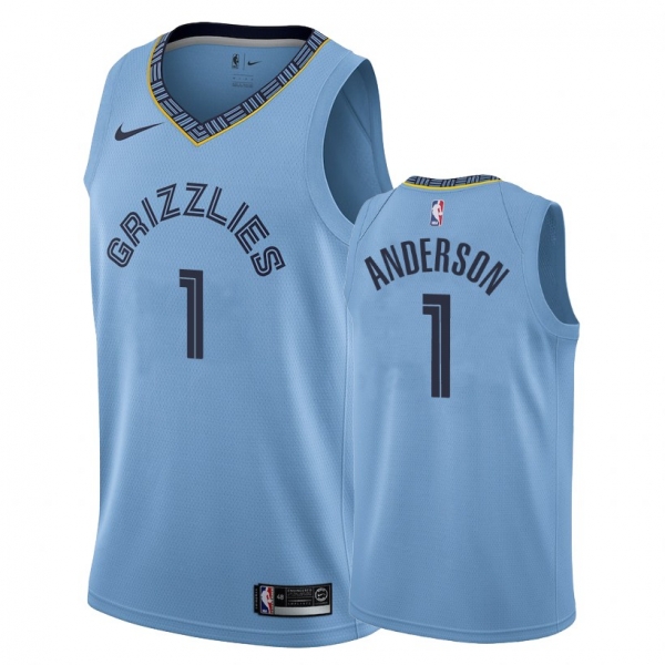 Memphis Grizzlies #1 Kyle Anderson Statement Jersey