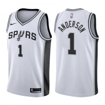 San Antonio Spurs #1 Kyle Anderson Association Jersey