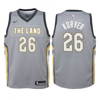 Youth Cleveland Cavaliers #26 Kyle Korver City Jersey