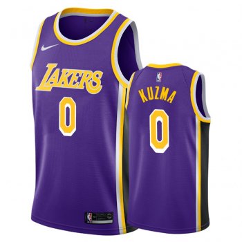 Los Angeles Lakers #0 Kyle Kuzma Statement Jersey