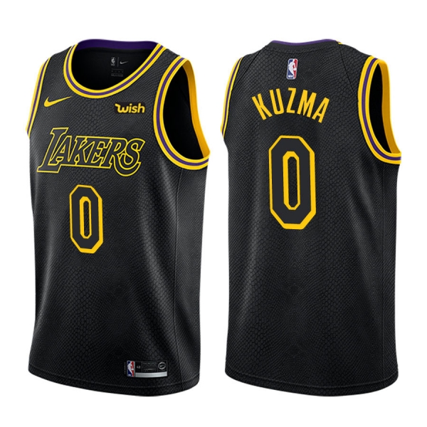 Los Angeles Lakers #0 Kyle Kuzma City Jersey