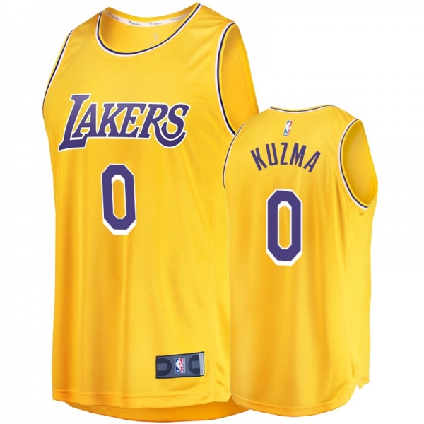 Los Angeles Lakers #0 Kyle Kuzma Icon Jersey