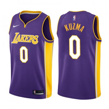 Los Angeles Lakers #0 Kyle Kuzma Statement Jersey