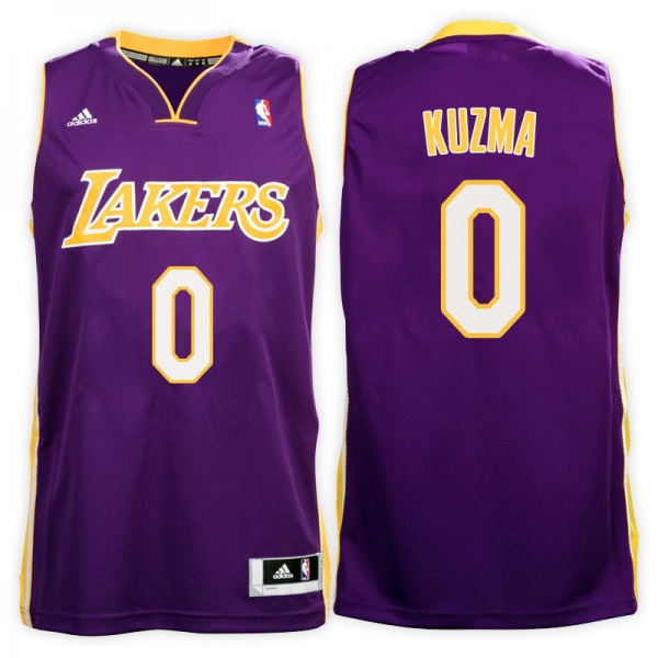 Los Angeles Lakers #0 Kyle Kuzma Road Jersey