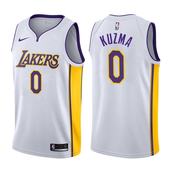 Los Angeles Lakers #0 Kyle Kuzma Association Jersey