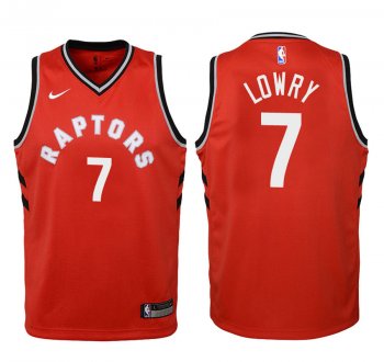 Youth Toronto Raptors #7 Kyle Lowry Icon Jersey