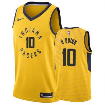 Indiana Pacers #10 Kyle O'Quinn Statement Jersey