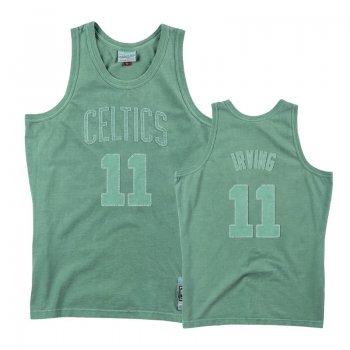 Boston Celtics #11 Kyrie Irving Washed Out Jersey