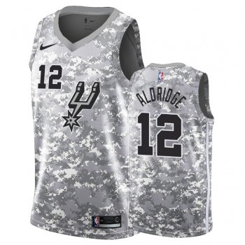 San Antonio Spurs #12 LaMarcus Aldridge Earned Jersey