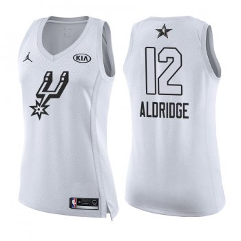 Women's San Antonio Spurs #12 LaMarcus Aldridge All-Star Jersey