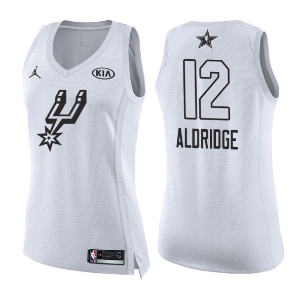 Women's San Antonio Spurs #12 LaMarcus Aldridge All-Star Jersey