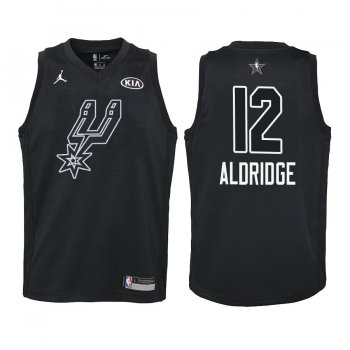 Youth San Antonio Spurs #12 LaMarcus Aldridge All-Star Jersey