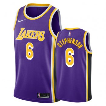 Los Angeles Lakers #6 Lance Stephenson Statement Jersey