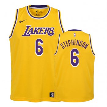 Youth Los Angeles Lakers #6 Lance Stephenson Icon Jersey