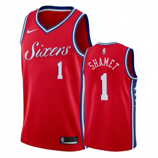 Philadelphia 76ers #1 Landry Shamet Statement Jersey