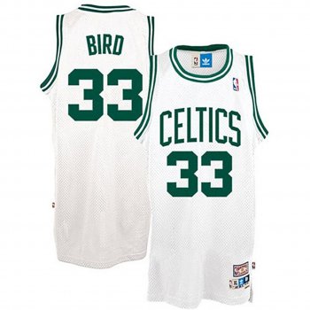 Boston Celtics #33 Larry Bird Hardwood Classics Jersey