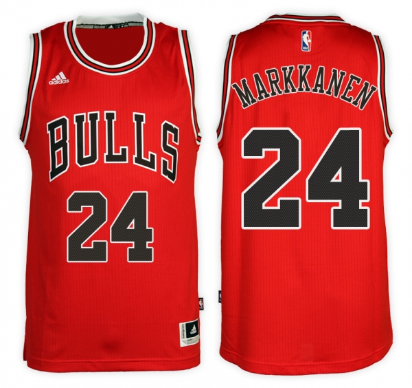 Chicago Bulls #24 Lauri Markkanen Road Jersey