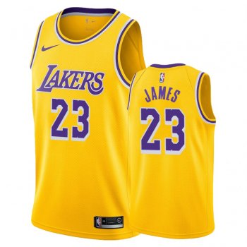 Los Angeles Lakers #23 LeBron James Icon Jersey