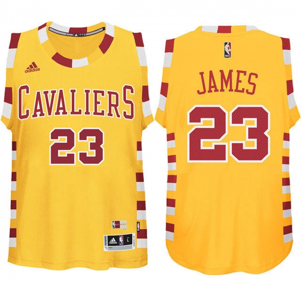 Youth Cleveland Cavaliers #23 LeBron James Hardwood Classics Jersey