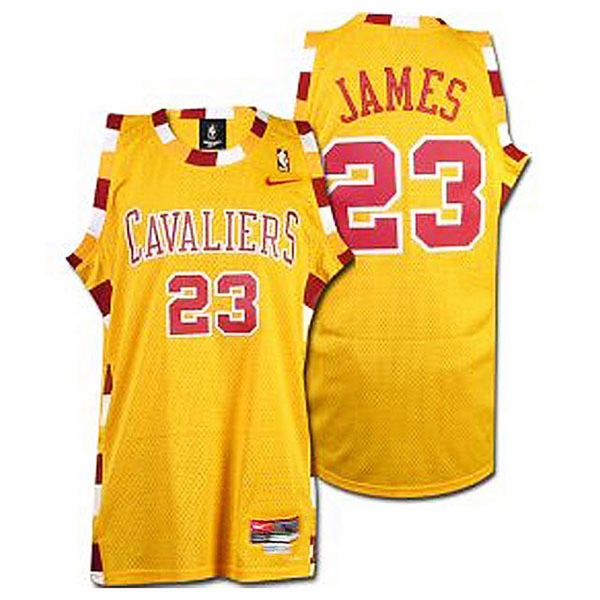 Cleveland Cavaliers #23 LeBron James Hardwood Classics Jersey