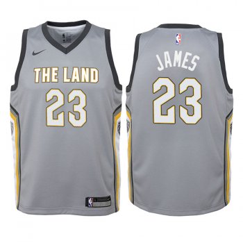 Youth Cleveland Cavaliers #23 LeBron James City Jersey