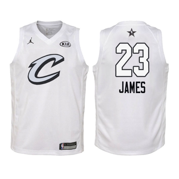 Youth Cleveland Cavaliers #23 LeBron James All-Star Jersey