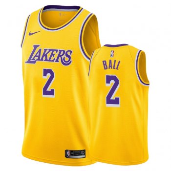 Los Angeles Lakers #2 Lonzo Ball Icon Jersey