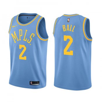 Los Angeles Lakers #2 Lonzo Ball Classic Jersey