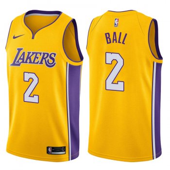 Los Angeles Lakers #2 Lonzo Ball Icon Jersey