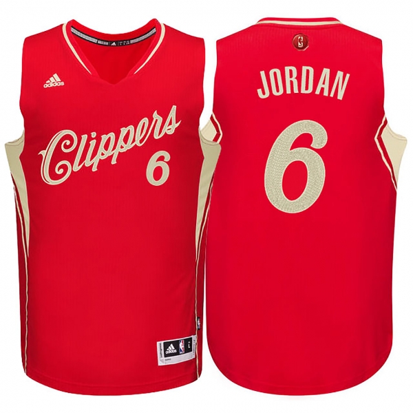 Los Angeles Clippers #6 DeAndre Jordan Hardwood Classics Jersey