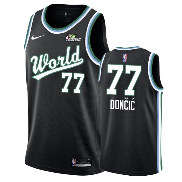 Dallas Mavericks #77 Luka Doncic 2019 Rising Star Jersey