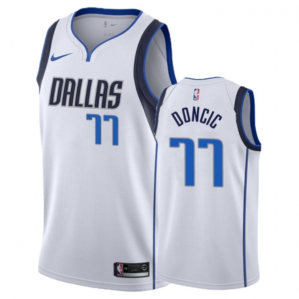 Dallas Mavericks #77 Luka Doncic Association Jersey